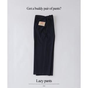 スラックス バルジ ツイル 1タック ”レイジー” スラックス メンズ