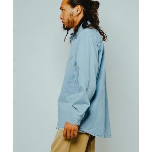 シャツ BIG MIKE ビックマイク/ 26春夏新作 長袖 デニム ユーティリティシャツ //// 102615350 メンズ レディース