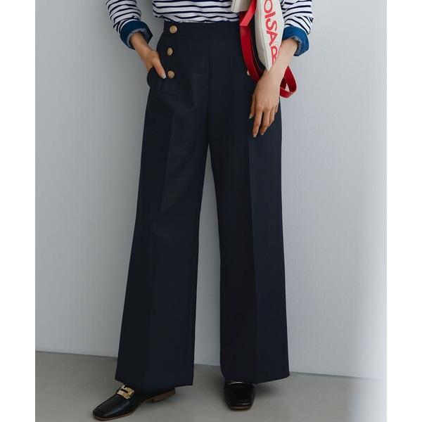 ワイドパンツ パンツ TWギャバジン ワイドパンツ レディース