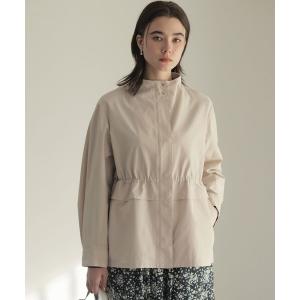 コート アウター スタンドネックライトアウター レディース