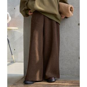 KOBE LETTUCE（神戸レタス） ワイドパンツ パンツ センターシーム