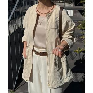 ブルゾン アウター アンツイストタフタジャケット レディース