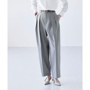 パンツ ウォッシャブルバレルパンツ「CLEAN MOTION」 レディース