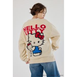 カーディガン (サンリオキャラクターズ)KITTY カーディガン レディース