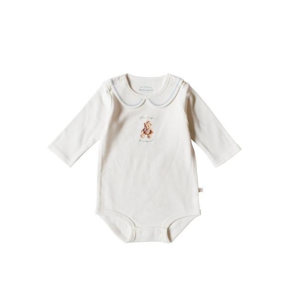 ベビー服 ロンパース mocmof ロイヤルベアボディスーツ