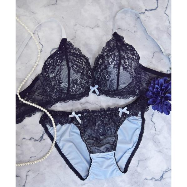 ブラジャー ショーツセット 「美谷間＆丸胸を叶える！ナチュ盛りメイクブラ♪」上下セット/A~D/脇高...