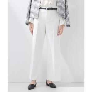 パンツ 「新作褒められパンツ」快温ワイドパンツ レディース