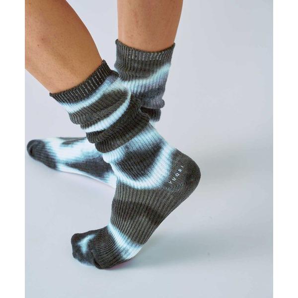 靴下 「YUQRI」Crispy tie-dye メンズ レディース