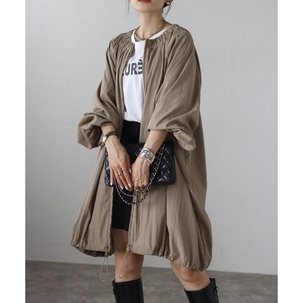 「Bonjour Sagan」 「ANDSEARCH」スプリングコート FREE ベージュ レディー...