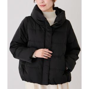 ダウンコート ダウンジャケット ピーチスキンショートダウン レディース