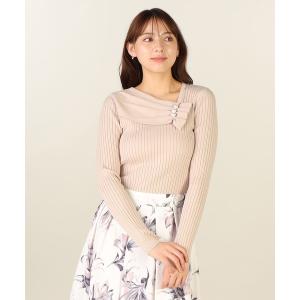 「LAISSE PASSE」 長袖ニット MEDIUM ベージュ レディース