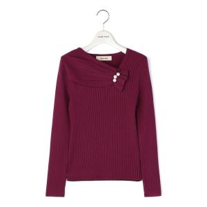 「LAISSE PASSE」 長袖ニット MEDIUM パープル レディース