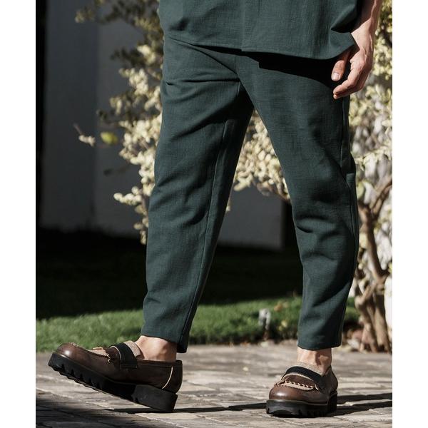 「CAMBIO」 イージーパンツ L グリーン メンズ