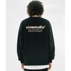 「VIVASTUDIO」 スウェットカットソー X-LARGE ブラック メンズ