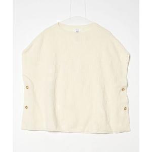 「niko and...」 半袖ニット FREE ホワイト レディース