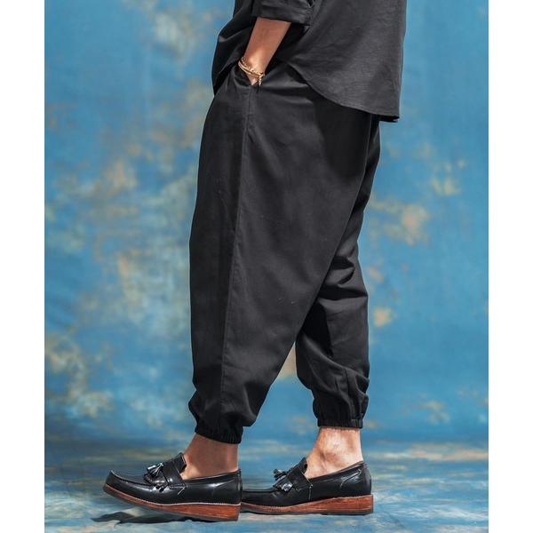 「Jih Nunc」 イージーパンツ M ブラック メンズ