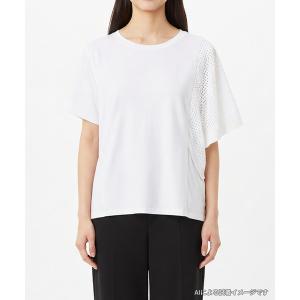 「INED CLARO」 半袖カットソー フリー オフホワイト レディース