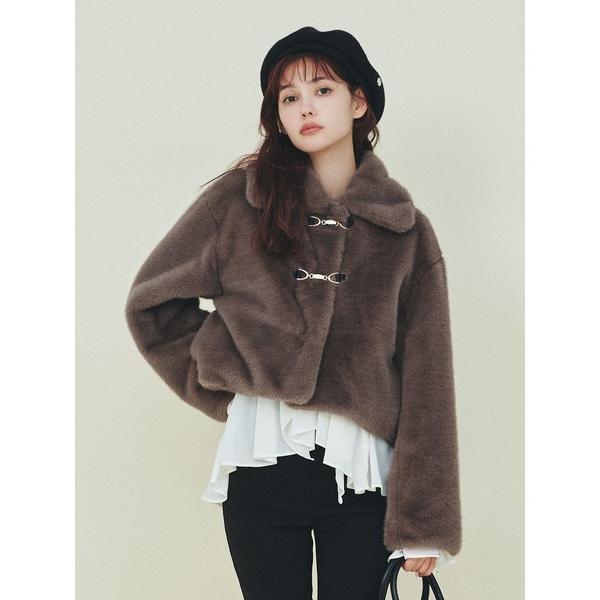 「LILY BROWN」 ジャケット ONE SIZE ブラウン レディース