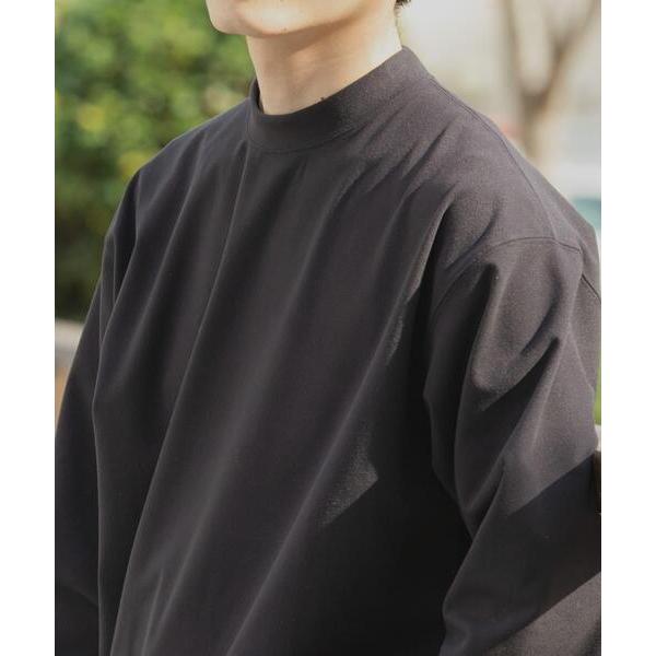 トレーナー スウェット 360°stretch起毛トップス メンズ