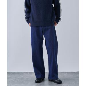 パンツ 「B.A.C.D」 NEWベーシック 13oz ワイドストレートデニムパンツ メンズ