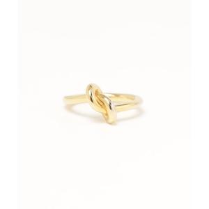 「CELINE」 ノットリング - ゴールド レディース