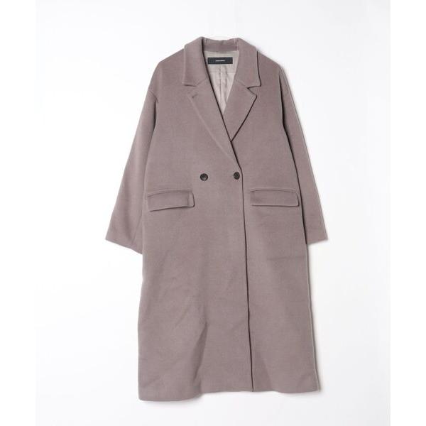 「JOURNAL STANDARD」 チェスターコート MEDIUM グレー レディース