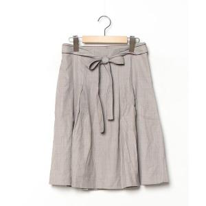 「OLD ENGLAND」 スカート 36 ブラウン レディース