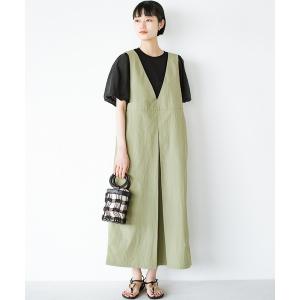 「haco!」 スカート LARGE ライトカーキ レディース