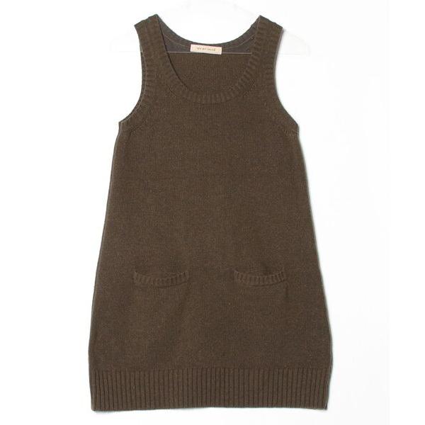 「SEE BY CHLOE」 ノースリーブワンピース 36 グリーン レディース