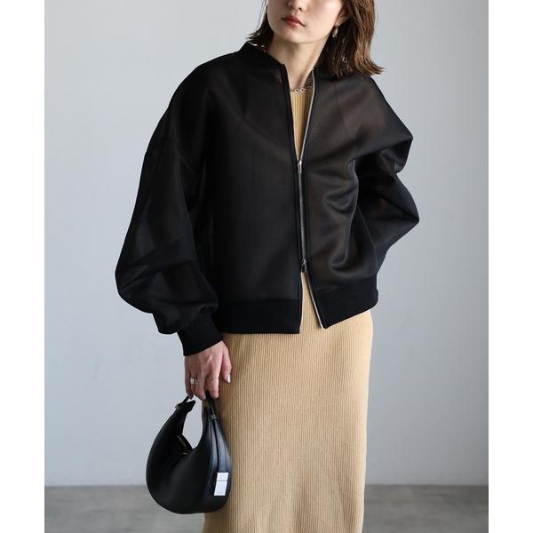 「Bonjour Sagan」 ブルゾン FREE ブラック レディース