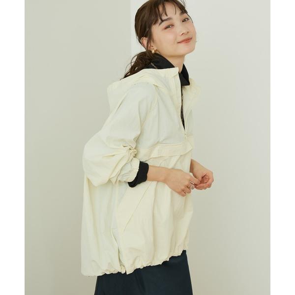 「AMERICAN HOLIC」 ナイロンブルゾン M アイボリー レディース