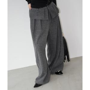 パンツ プリーツウエスト ワイドパンツ chw26s023 レディース メンズ