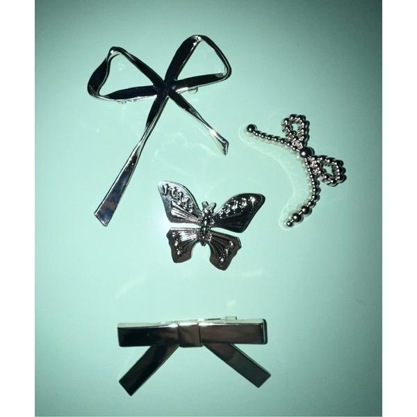 ブローチ 「 select 」vintage like set ‘‘ribbon’’ / ブローチセ...
