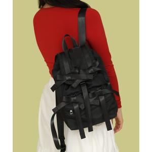 デイバック リュック CASSELINI/キャセリーニ ミニリボンバッグパック レディース