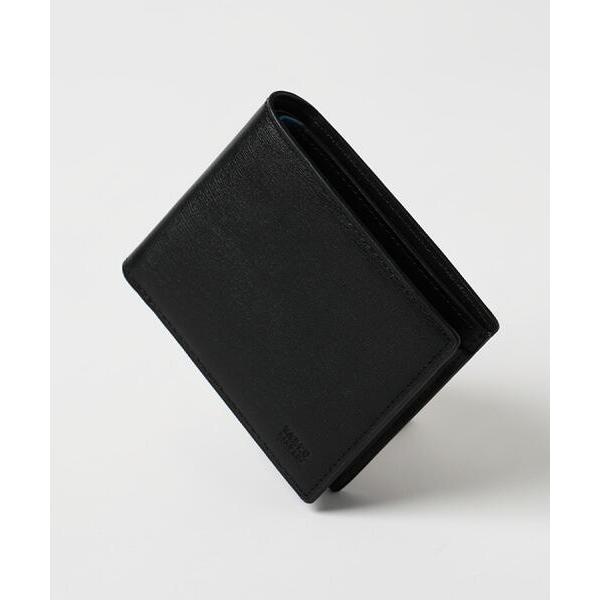 財布 「リップルグレイン」フォールドエッジ財布 メンズ