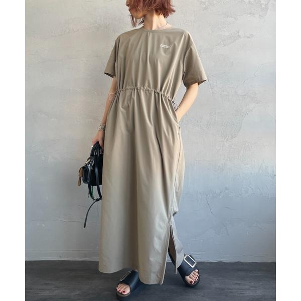 ワンピース 「Americana/アメリカーナ」 別注 4WAYストレッチ ウエストギャザー マキシ...