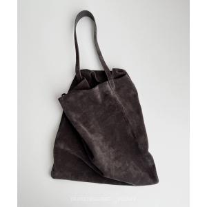 トートバッグ スエード調 ビッグショルダー トートバッグ レディース メンズ