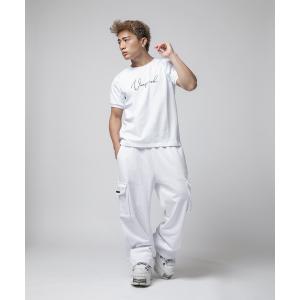 ワイドパンツ スウェットパンツ ジャージ VANQUISH / ヴァンキッシュ スウェット カーゴパンツ メンズ