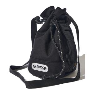 ショルダーバッグ バッグ 「OUTDOOR PRODUCTS / アウトドアプロダクツ」ドローストリングショルダーバッグ / 巾着バッグ レディース