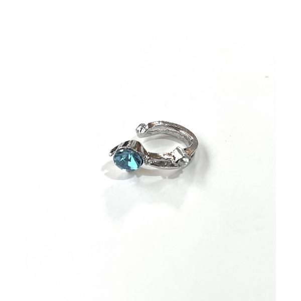 イヤーカフ カラービジューイヤーカフ レディース