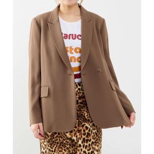 ジャケット テーラードジャケット ピークドラペルジャケット レディース