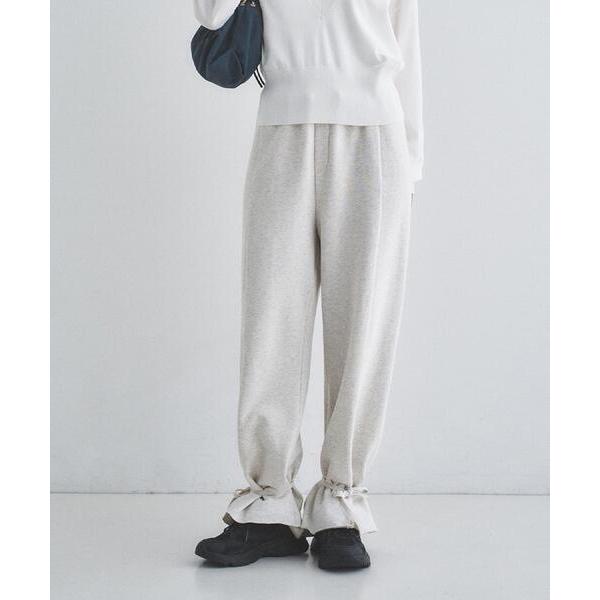 パンツ 「Re」ribbon sweat pants レディース