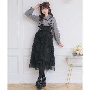 ワンピース テーラードドッキングワンピース