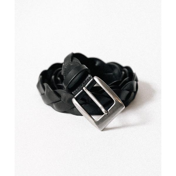 ベルト BRAID LEATHER BELT / ブレイドレザーベルト メンズ