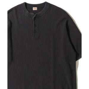 tシャツ 「Healthknit」Henleyneck S/S Knit / ヘンリーネック ニットTシャツ メンズ レディース