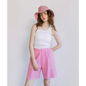 「WCJ」 ハーフパンツ FREE ピンク レディース