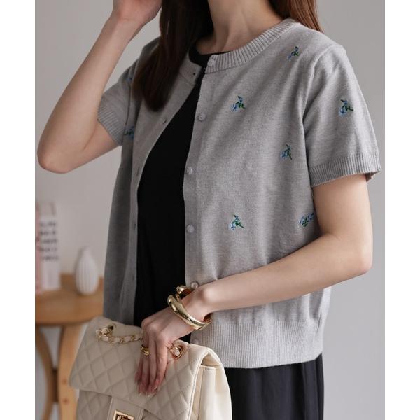 「sakishimatokyo」 ニットカーディガン FREE グレー レディース