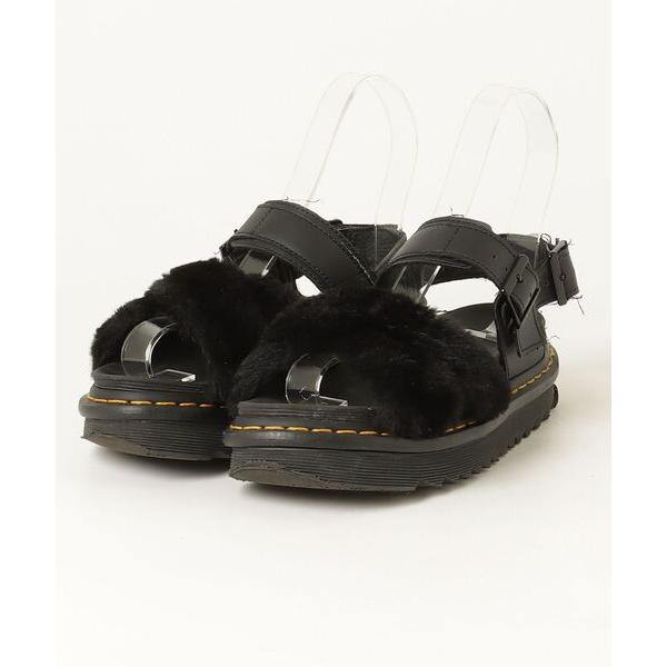 「Dr. Martens」 フラットサンダル UK4 ブラック レディース