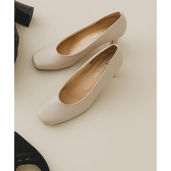 パンプス 「MADE IN JAPAN」シンプルヒールパンプス