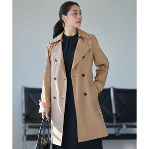 レディース トレンチコート メモリーストレッチ